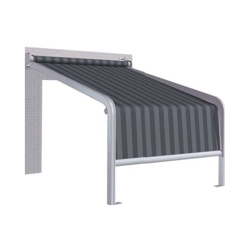 Tenda da sole con guide laterali